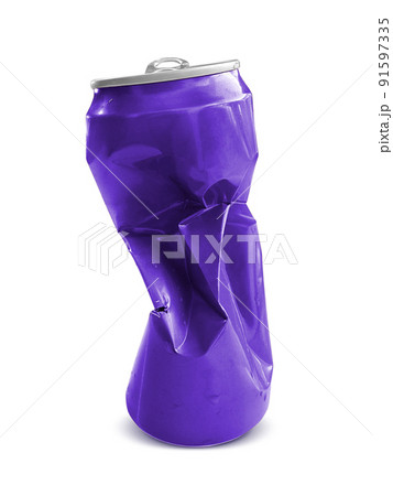 Compressed cans isolated on a white background Compressed cans isolated on a white background 91597335