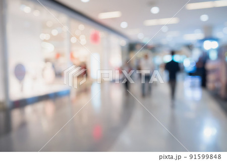shopping mall blurred abstract background shopping mall blurred abstract background 91599848