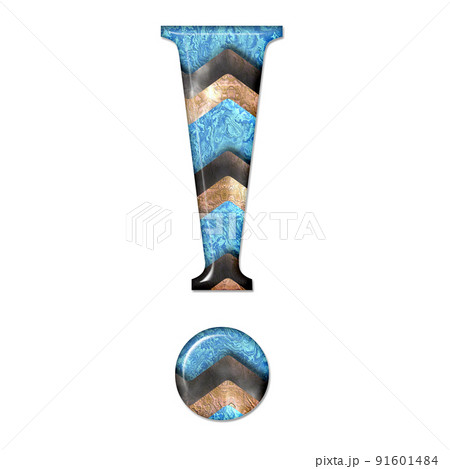 3D render of composite material symbol, sign and shape 91601484