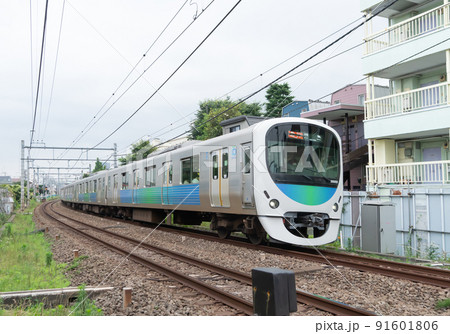 鉄道 西武新宿線 30000系 急行 拝島行 鉄道 西武新宿線 30000系 急行 拝島行 91601806