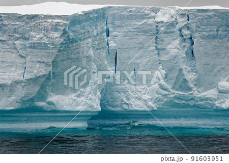 Antartica - Tabular Iceberg in Bransfield Strait Antartica - Tabular Iceberg in Bransfield Strait 91603951