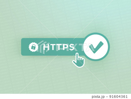 HTTPS vector concept illustration. Hypertext Transfer Protocol Secure. Advantage TLS Transport Layer Security. Surfing safe with https SSL certificate encryption HTTPS vector concept illustration. Hypertext Transfer Protocol Secure. Advantage TLS Transport Layer Security. Surfing safe with https SSL certificate encryption 91604361