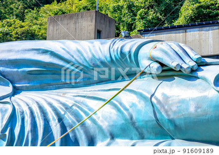 夏の南蔵院 涅槃像 福岡県篠栗町 夏の南蔵院 涅槃像 福岡県篠栗町 91609189