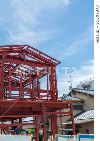 鉄骨の建物の構造　鉄骨造 91609347