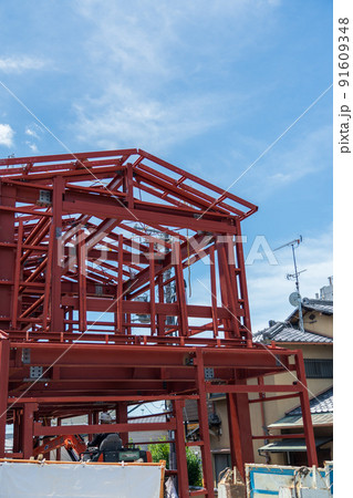 鉄骨の建物の構造　鉄骨造 91609348