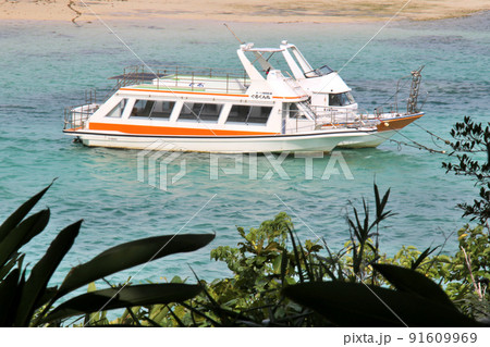 石垣島 川平湾のグラスボート 石垣島 川平湾のグラスボート 91609969