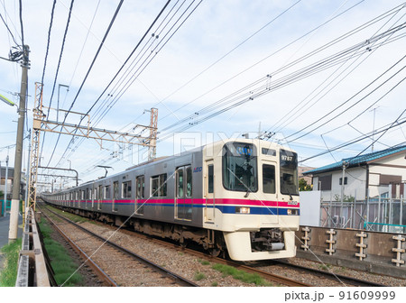 鉄道 京王本線 9000系 快速 橋本行 鉄道 京王本線 9000系 快速 橋本行 91609999