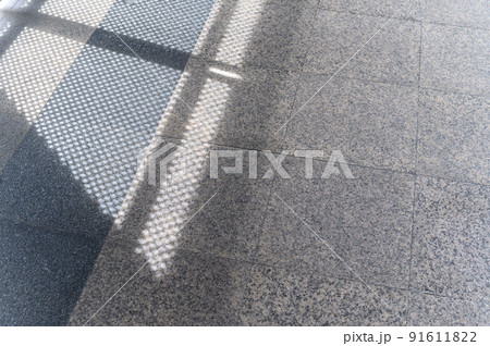Shadow overlay on concrete 91611822