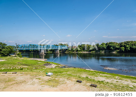 《岐阜県》美濃加茂市 木曽川 大田橋 《岐阜県》美濃加茂市 木曽川 大田橋 91612455