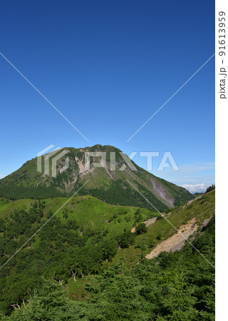日光白根山登山、湯元ルート、栃木県 91613959