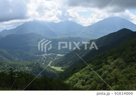 日光白根山登山、湯元ルート、栃木県 日光白根山登山、湯元ルート、栃木県 91614009