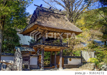 湯布院　佛山寺山門 91614272