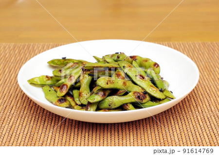 焼いた枝豆 91614769