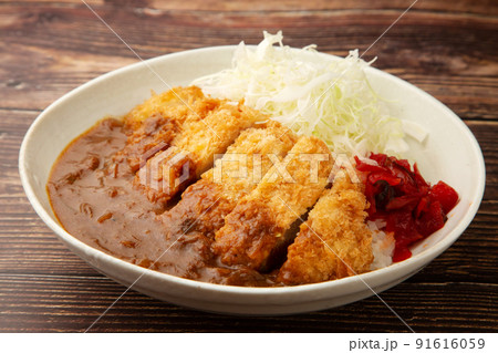 カツカレー 91616059