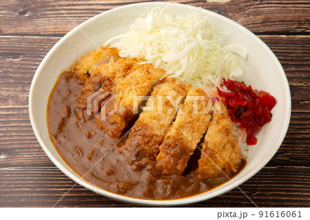 カツカレー 91616061