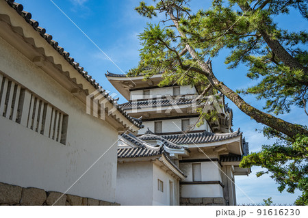 【香川県】高松城跡　月見櫓 91616230