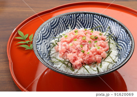 ねぎとろ丼 91620069