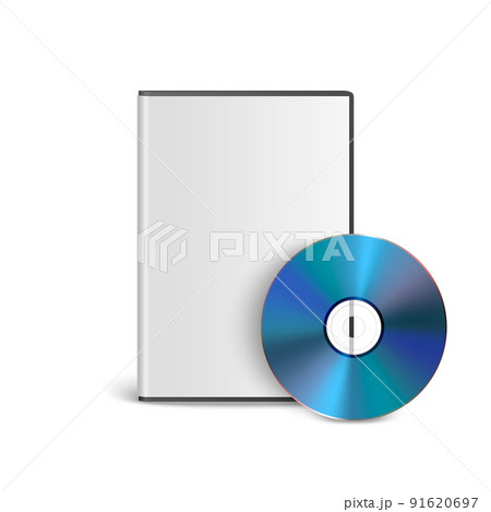 Vector 3d Realistic Blue CD, DVD with Case Isolated on White. CD Box, Packaging Design Template for Mockup. Compact Disk Icon, Front View Vector 3d Realistic Blue CD, DVD with Case Isolated on White. CD Box, Packaging Design Template for Mockup. Compact Disk Icon, Front View 91620697