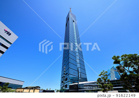 福岡　都市風景　福岡タワー 91622149