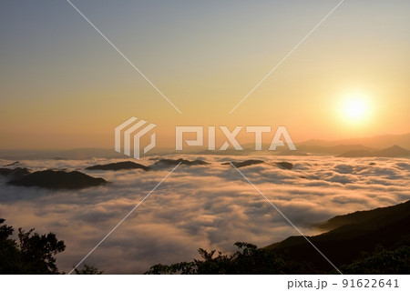 野迫川村の雲海 野迫川村の雲海 91622641