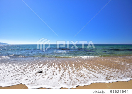 夏の夕日が浦 夏の夕日が浦 91622644