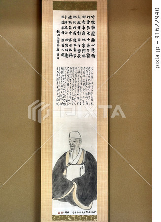 京都、一乗寺金福寺の芭蕉像 91622940