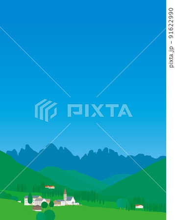 サンタ・マッダレーナ santa maddalena ドロミーティ dolomiti イタリア サンタ・マッダレーナ santa maddalena ドロミーティ dolomiti イタリア 91622990