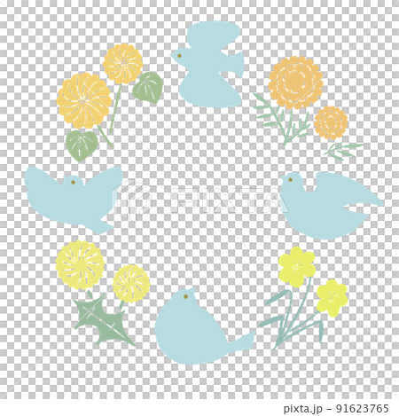 Summer Birds [circle color] 91623765