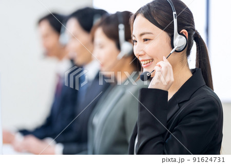オペレーター テレフォンアポインター コールセンター サポートセンター ビジネス オペレーター テレフォンアポインター コールセンター サポートセンター ビジネス 91624731