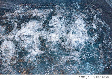 ジェットバスの水面 ジェットバスの水面 91624850