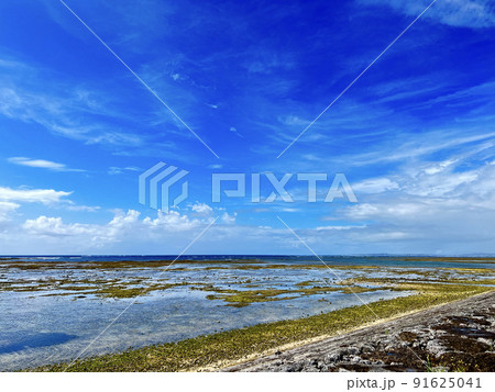 沖縄 浦添市浦添西海岸の風景の写真素材 [91625041] - PIXTA