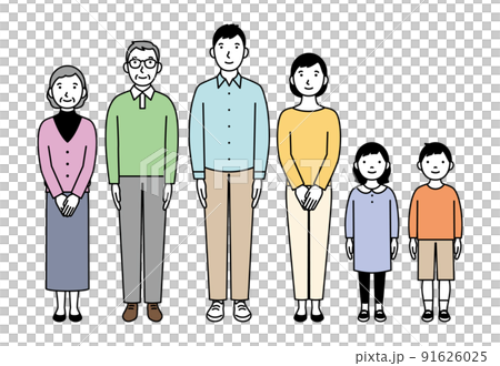 家庭全身圖 91626025