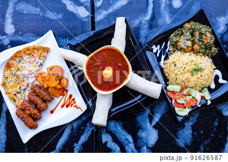 Food dishes in Kenya East Africa Food dishes in Kenya East Africa 91626587