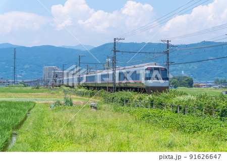 鉄道　小田急　ロマンスカー　EXEα　2022初夏 91626647