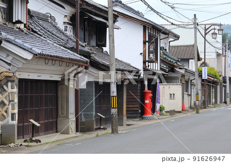 宮城　村田　重要伝統的建造物群保存地区　村田の街並み 91626947