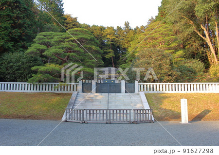 多摩東陵 貞明皇后陵墓 東京都八王子市 武蔵野陵墓地 91627298