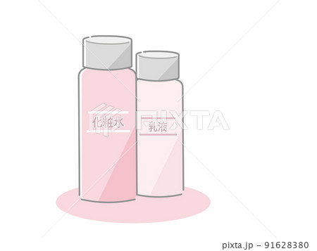 化粧水と乳液 化粧水と乳液 91628380