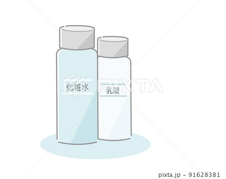 化粧水と乳液 91628381