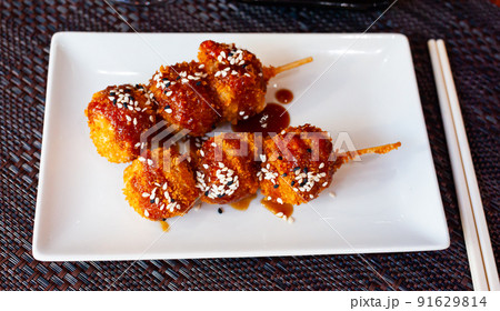 Japanese chicken balls Japanese chicken balls 91629814
