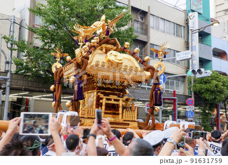 富岡八幡宮・御本社二の宮神輿渡御 富岡八幡宮・御本社二の宮神輿渡御 91631759