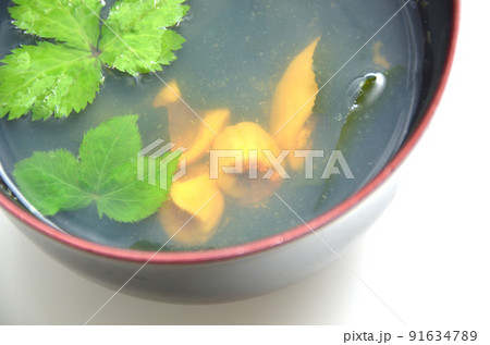 ホヤのお吸い物・汁物 ホヤのお吸い物・汁物 91634789