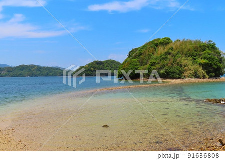 【山口県】周防大島の真宮島 【山口県】周防大島の真宮島 91636808