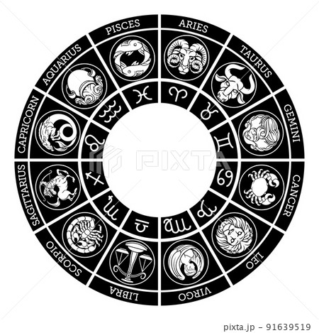 Star signs astrology horoscope zodiac symbols set Star signs astrology horoscope zodiac symbols set 91639519