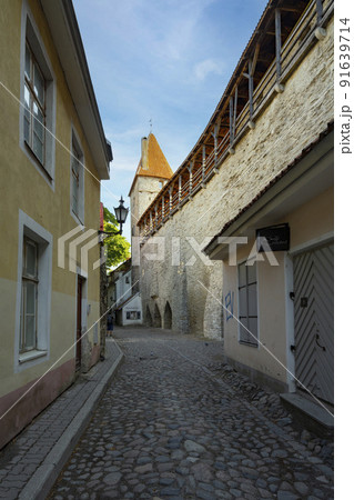 Town Wall Walkway in Tallinn, Estonia Town Wall Walkway in Tallinn, Estonia 91639714