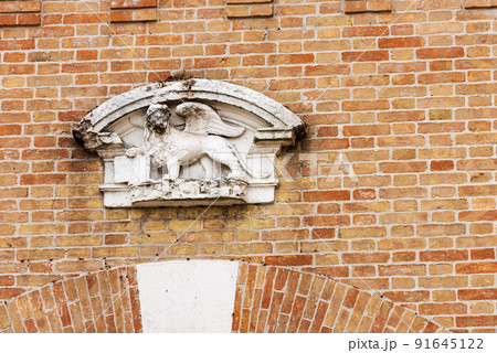 Winged Lion of Saint Mark Symbol of Venice or the Venetian Republic 91645122