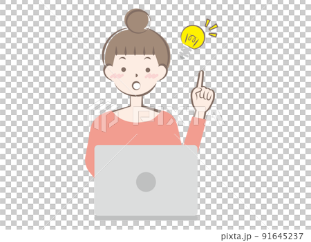 受電腦操作啟發的女人 受電腦操作啟發的女人 91645237