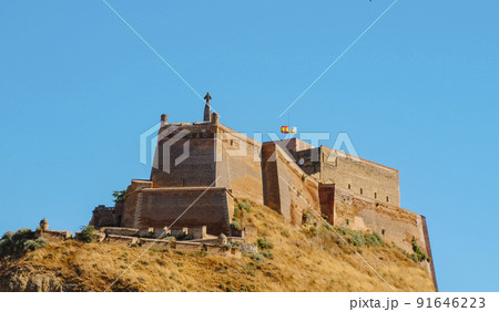 Castle of Monzon, in Monzon, Spain 91646223