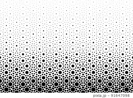 Geometric pattern of black figures on a white background. Geometric pattern of black figures on a white background. 91647098