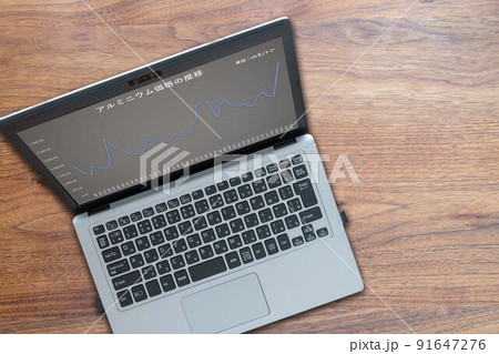 アルミニウム価格の推移(パソコン)金属素材 アルミニウム価格の推移(パソコン)金属素材 91647276