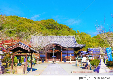 根来寺　秋の風景 91648258